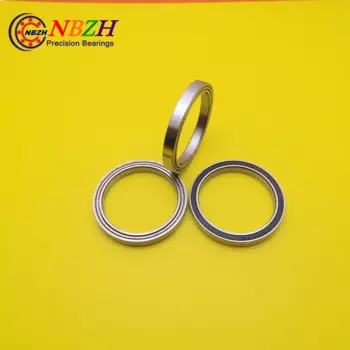 Подшипники NBZH, 2 шт., бесплатная доставка, высокое качество, блестящие ультратонкие шарикоподшипники с глубоким желобом 6709-2RS 6709ZZ 45*55*6 мм