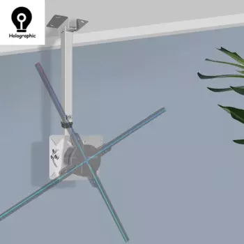 Подставка для 3D вентилятора голограмма кронштейн для проектора Универсальный крюк стальной кронштейн для 3D голографического вентилятора рекламный вентилятор Штатив для вентилятора