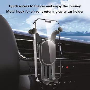 Подставка для автомобиля VIKEFON, выдвижная универсальная подставка для воздуховода, для любых мобильных телефонов