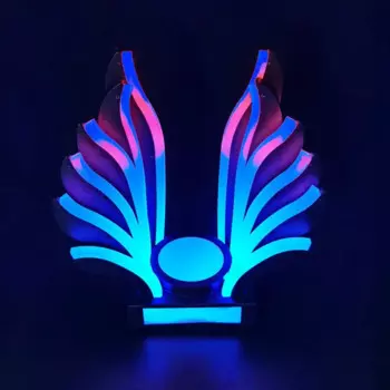 Подставка для бутылок с павлиньим хвостом