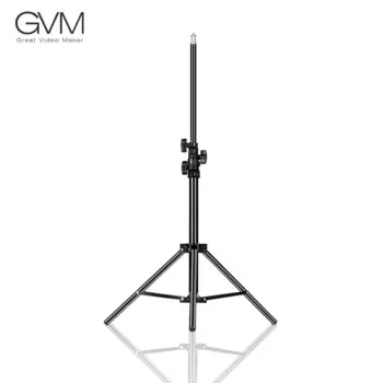 Подставка для фотоосвещения GVM 1,8 м, 2 м, 2,8 м, регулируемый штатив с винтом 1/4 для вспышки и софтбокса