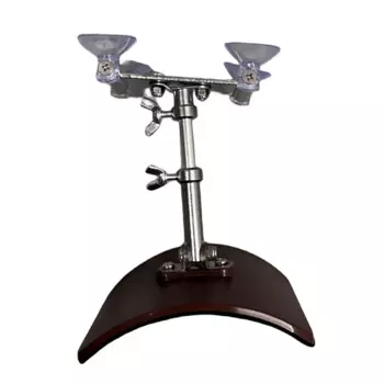 Подставка для гитары, металлическая подставка для гитары, подлокотник для акустры, практичный бас-держатель для деревянного гитарного укулеле, аксессуары для басов