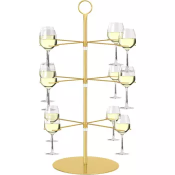 Подставка для коктейльного дерева EliteHMX 3 уровня 12 держателей