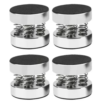 Подставка для колонки, HiFi мощная пружинная подставка для ног, улучшенное качество звука и стабильность, Противоскользящее основание из алюминиевого сплава