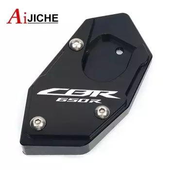 Подставка для мотоцикла CNC с подножкой, боковая подставка, удлинитель, опорная пластина, увеличитель для HONDA CB650R CBR650R 2019-2023