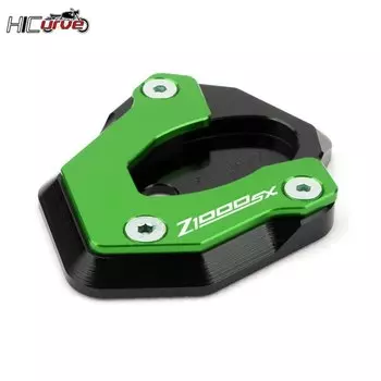 Подставка для мотоцикла с подножкой, боковая подставка, удлинитель, опорная пластина, увеличитель, подходит для Z1000SX Z1000 SX 11-21 NINJA 1000SX 20-23