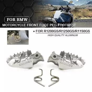 Подставка для ног мотоцикла для BMW R1200GS Adventure LC R1250GS R 1200 R 1250 GS/ADV 2013-2024, передняя подставка для ног, педали