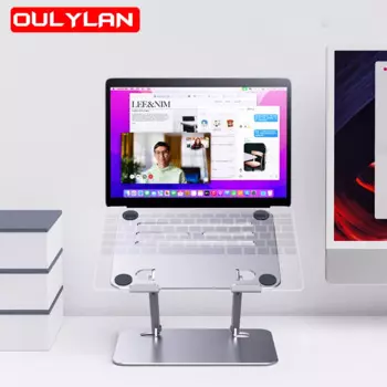 Подставка для ноутбука OULYLAN, держатель для планшета и ноутбука из алюминиевого сплава, складная подставка для ноутбука 9,7-17 дюймов, кронштейн для ноутбука