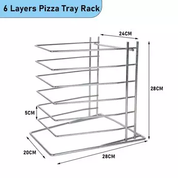 Подставка для пиццы Pizzathome 6-уровневая
