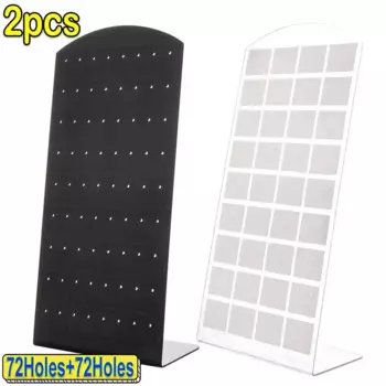 Подставка для сережек акрил 48/72 отверстий