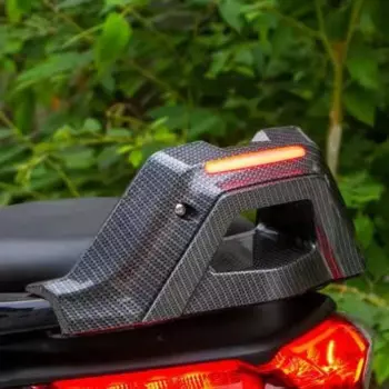 Подставка для спины, новый трансформатор типа Nmax 155, маленькая спинка с подсветкой для YAMAHNmax 2020 2021