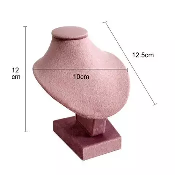 Подставка для украшений TREACHI из дерева и розового бархата