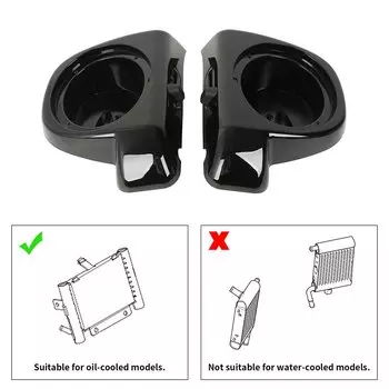 Подставки для динамиков мотоцикла 6,5 дюйма, нижний вентилируемый обтекатель для Harley Touring Road King Street Glide Road Glide Electra 2014-2023