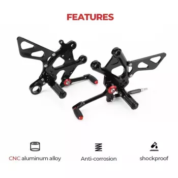 Подставки для ног, для SUZUKI Katana GSX-S1000Z 2015 2022, задняя подставка, регулировка подставки для мотоциклов