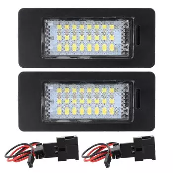Подсветка автомобильного номера 8T0943021 для Audi A4 B8 A5 S4 Q5 TT VW PASSAT, 12 В, LED-лампы, без ошибок