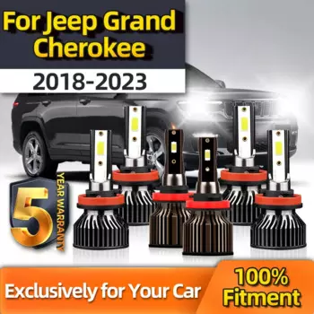 Подсветка для Jeep Grand Cherokee, фары головного света, H11, 2018-2019