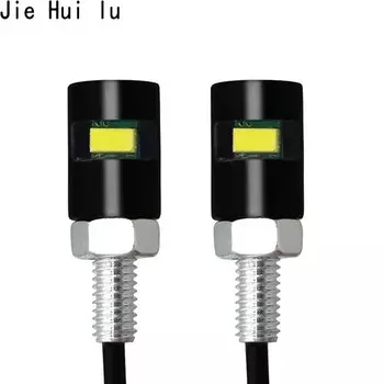 Подсветка для номера автомобиля мотоцикла, со светодиодной лампой белого и холодного цвета