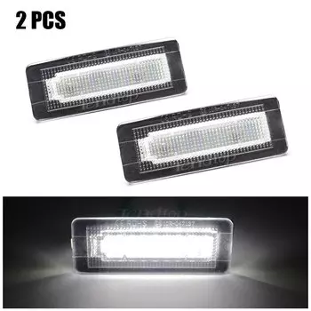 Подсветка номерного знака, автомобильная лампа для Benz Smart Fortwo Coupe, трансформируемая 450 451 W450 453 SMD 18, светодиодная лампа номерного знака без ошибки
