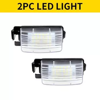 Подсветка номерного знака для Nissan Tiida Livina Versa, Infiniti Skyline V36 G35 G37 350Z, 1 пара