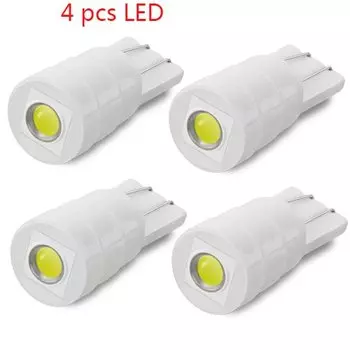 подсветка салона 10 шт Керамика T10 W5W светодиодная Автомобильная лампочка накаливания 194 168 автомобилей Подсветка салона сбоку лампа двери фара для passat b6 bmw e60 Гольф 5 lampada led carro габаритные огни