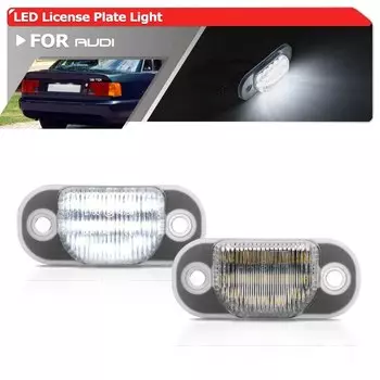Подсветка заднего Номера для Audi 80 B4 92-96 Cabridet (тип 8G) 92-00 100/S4 C4 91-94 A6/S6 C4 94-97 SMD, CAN-шина, светодиод