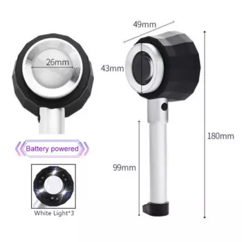 Подсветное увеличительное стекло Xiyear