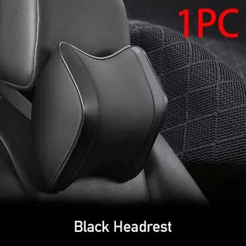 Подушка Для Подголовника Автомобиля, Подушка Для Поддержки Шеи, Мягкая Хлопковая Спинка С Эффектом Памяти
