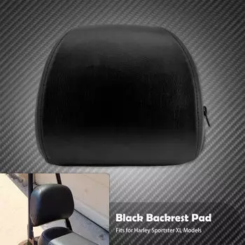 Подушка для спинки пассажира мотоцикла, подушка для спинки для Harley Sportster XL 883 1200 48 Roadster Super Low Nightster 2004-Up