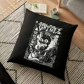 Подушка Grimes Visions с инвертированным оккультным рисунком, модная квадратная подушка, автомобильный диван, Декор для дома и офиса