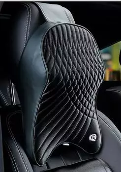 Подушка из пены с эффектом памяти для автомобиля, набор, сиденье, поясничная Талия, поддержка спинки, подголовник, подушка, авто гаджет, летняя дорожная подушка для шеи