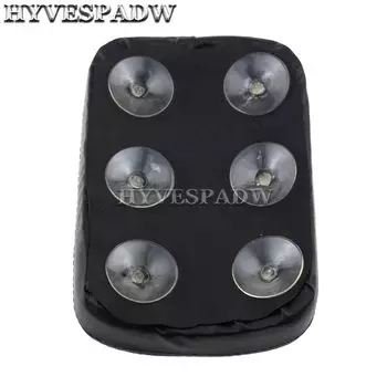 Подушка заднего пассажирского сиденья для мотоцикла, 6 присосок, подушка на присоске для Harley Dyna Sportster Softail Touring XL 883 1200