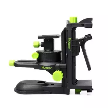 Подвеска для лазерного уровня Huepar, многофункциональная, магнитная, поворотная, с регулируемым зажимом, с регулировкой на 360 °