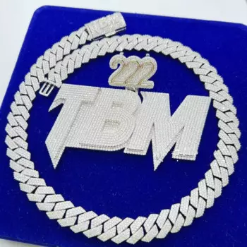 Подвеска Мужская из серебра 925 пробы в стиле хип-хоп