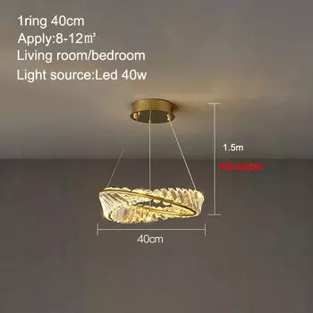 Подвесная хрустальная люстра NORMICHY
