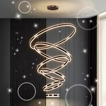 Подвесная кольцевая лампа fanmade