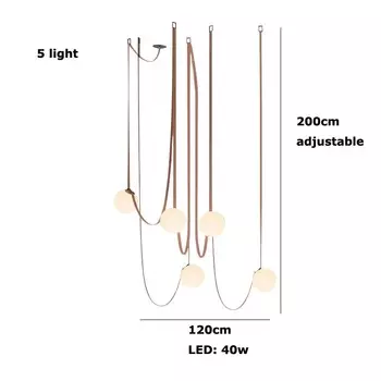 Подвесная лампа HomeLover PLUSMINUS стеклянная