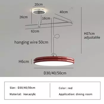 Подвесная лампа QIYIMEI 110В