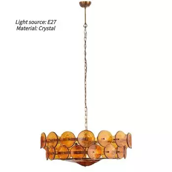 Подвесная лампа ZISIZ в стиле ретро