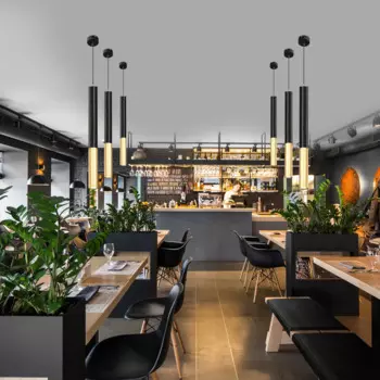 Подвесная люстра для столовой