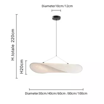 Подвесная люстра JIANKEXING из шелка, LED