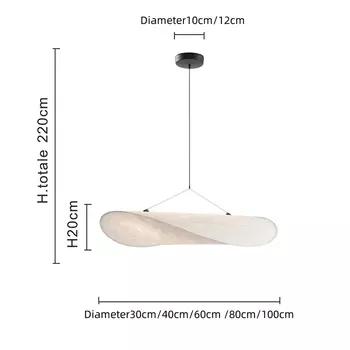 Подвесная люстра JIANKEXING из шелка, LED