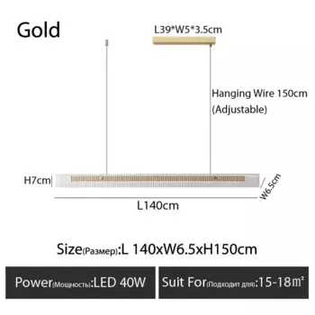 Подвесная люстра Li Xiaohui мраморная золотая