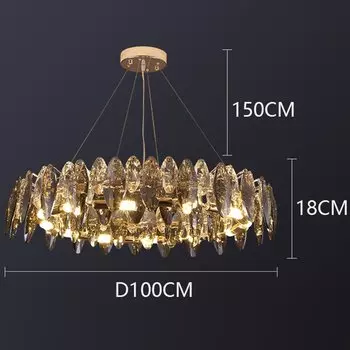 Подвесная люстра Savenmade хрустальная