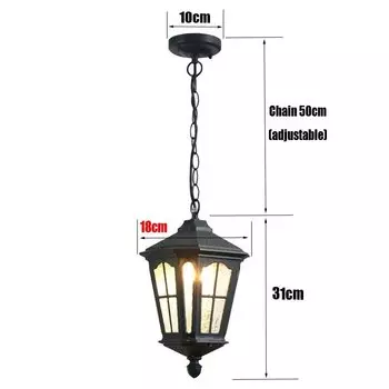 Подвесная люстра WECUS для сада