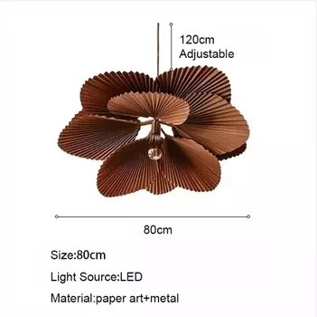 Подвесная люстра Winfordo из бумаги