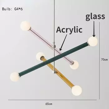 Подвесная люстра xiuxiu арт-деко