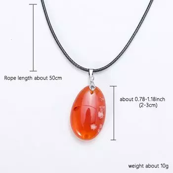 Подвесная рейка Runyangshi из сердолика с красным агатом