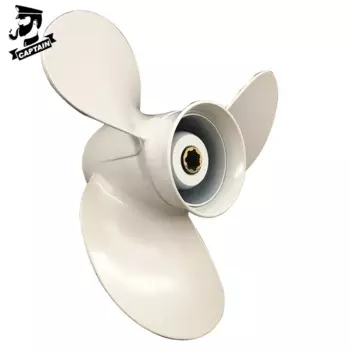 Подвесной Двигатель Captain Propeller 8 1/2x7 1/2-N подходит для Yamaha, 6HP, 8HP, F6, F8, F9.9, алюминиевый 7-зубчатый разъем RH 6G1-45943-00-EL