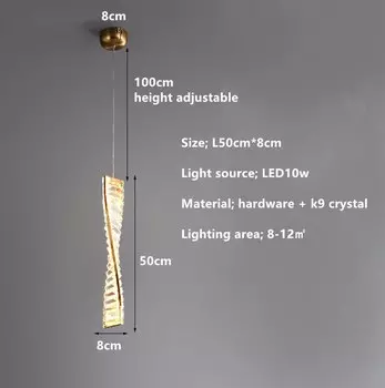 Подвесной хрустальный светильник YueSiLan