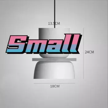 Подвесной светильник акрил+железо E27